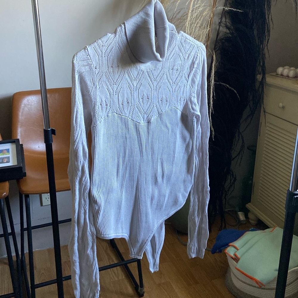 Intimately free light knit bodysuit